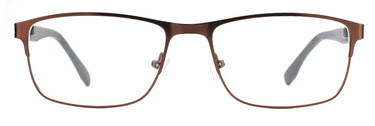 Youth Boys Next Eyeglasses: Anton - Brown SpecSMART Eye Clinic (Front View)